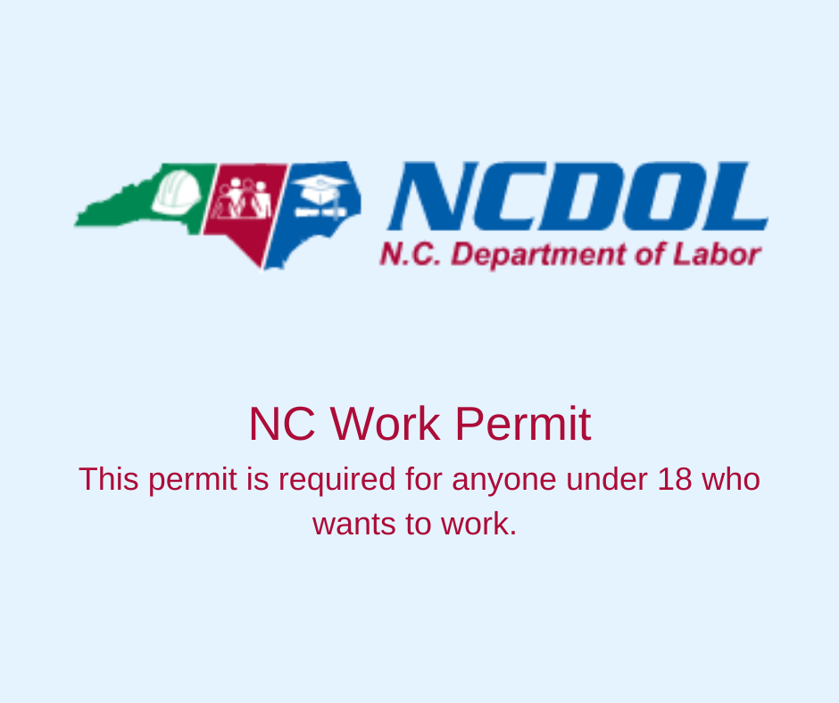 NCDOL Work Permit Link